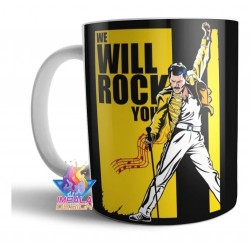 Freddie Mercury Taza Cerámica Varios Modelos Piano Mama Rock