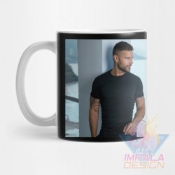 Taza Cerámica Ricky Martin Cantante Foto Mod 01