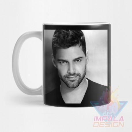 Taza Cerámica Ricky Martin Cantante Foto Mod 03