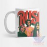 Taza Rush Banda Rock Progresivo Tom Sawyer Cerámica M03