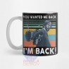 Taza John Wick Keanu Reeves Baba Yaga Perro Cerámica M2