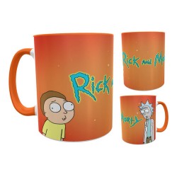 Taza Cerámica Rick And Morty Serie Tv