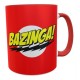 Taza Big Bang Theory Bazinga Asa E Int Rojo Impala Design