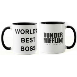 Taza The Office World's Best Boss Michael Scott Cerámica