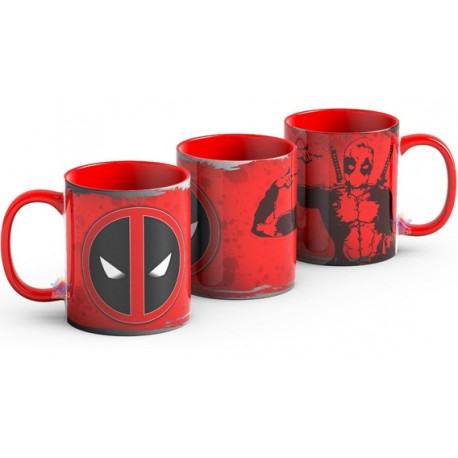 Taza Avengers Cómic Marvel Deadpool