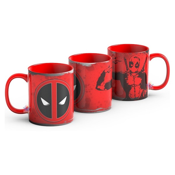 Taza Marvel Deadpool Saliendo Del Comic solo 14,89€ 