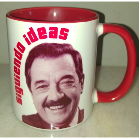 Taza Juventud Radical Alfonsín Roja Siguiendo Ideas Partido