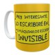 Taza Cerámica Simpsons Jefe Gorgory Maquina De Escribir Invisible