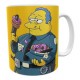 Taza Cerámica Simpsons Jefe Gorgory Maquina De Escribir Invisible