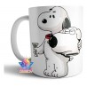 Taza Cerámica Perro Padre De Familia Snoopy Brian Griffin
