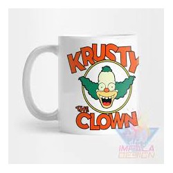 Taza Simpson Krusty Bart Cerámica Homero Barney Mod03