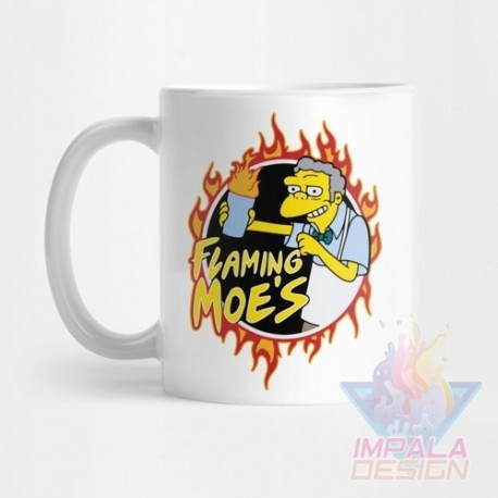 Taza Simpson Krusty Bart Cerámica Homero Barney Mod12