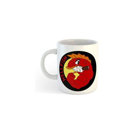 Taza Simpsons Flying Hellfish Peces Del Infierno Impala