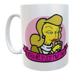 Taza Simpsons Stacy Malibu Ahora No Estoy Muy Ebria Cerámica