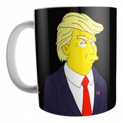 Taza Simpson Donald Trump Cerámica