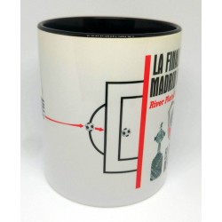 Taza River Plate Negra Gol Pity Martinez Libertadores 2018