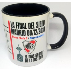 Taza River Plate Negra Gol Pity Martinez Libertadores 2018