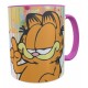 Gato Garfield Taza Cerámica Dibujo Felino Exotico Gatito Cat