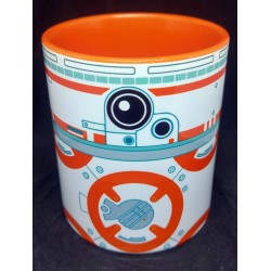 Taza Star Wars Bb 8 Droide El Despertar De La Fuerza Naranja