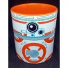 Taza Star Wars Bb 8 Droide El Despertar De La Fuerza Naranja