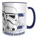 Taza Star Wars Stormtrooper Imperio Galáctico Interior Azul