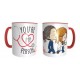 Taza Greys Anatomy Roja You Are My Person Meredith Grey