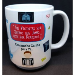 Taza Radiólogo Cerámica Profesiones Abogada Maestra Doctor