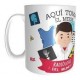 Taza Radiólogo Cerámica Profesiones Abogada Maestra Doctor