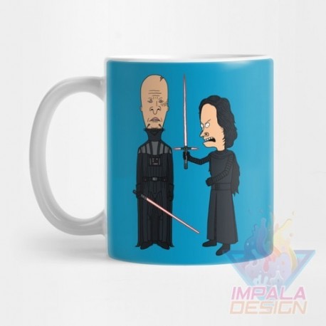 Taza Cerámica Beavis And Butt Head Serie Tv Dibujos Mtv Mod 01