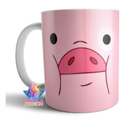 Taza Gravity Falls Chancho Pato Cerámica Mod 02