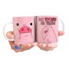Taza Gravity Falls Mabel Y Pato Cerámica Chancho Mod 03