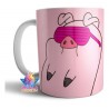 Taza Gravity Falls Mabel Y Pato Cerámica Chancho Mod 04