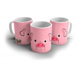 Taza Gravity Falls Pato Cara Cerámica