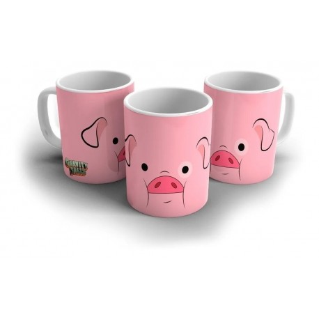 Taza Gravity Falls Pato Cara Cerámica