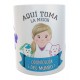 Taza Odontóloga Cerámica Profesiones Abogada Maestra Doctor