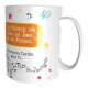 Taza Profesora De Música Cerámica Profesiones Abogada Etc