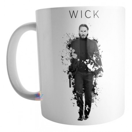 Taza John Wick Lápiz Keanu Reeves Baba Yaga Perro Mod 06