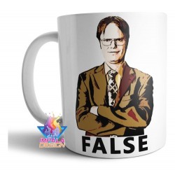 The Office Taza De Cerámica Dwight Schrute False