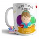 Taza Kinesióloga Profesiones Abogada Maestra Doctor Regalo