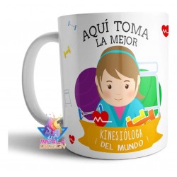 Taza Kinesióloga Profesiones Abogada Maestra Doctor Regalo