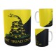Libertarios Movimiento Taza Cerámica Milei Simbolo Dont Tread On Me