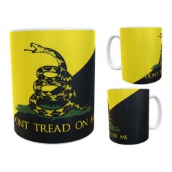 Libertarios Movimiento Taza Cerámica Simbolo Dont Tread On Me