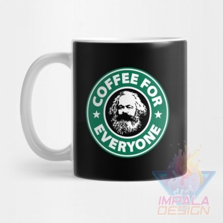 Taza Karl Marx Marxismo Socialismo Comunismo Cerámica M01