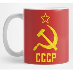 Taza Cccp Unión Soviética Impala Design Cerámica