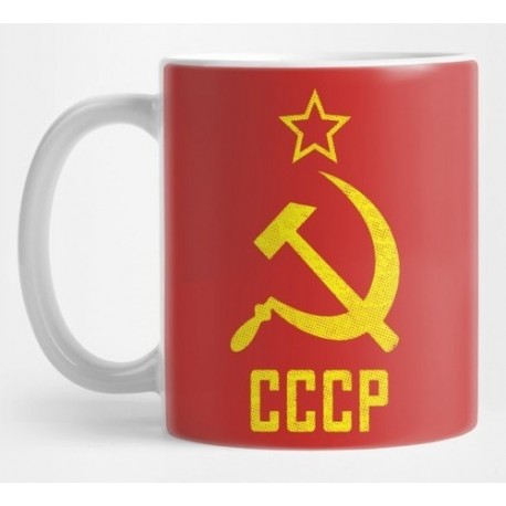 Taza Cccp Unión Soviética Impala Design Cerámica