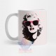 Taza Marilyn Monroe Pop Art Actriz Hollywood Cerámica M2