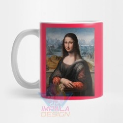 Taza Gioconda Cuadro Mona Lisa Da Vinci Cerámica