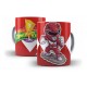 Power Rangers Taza De Cerámica Personajes Varios Modelos