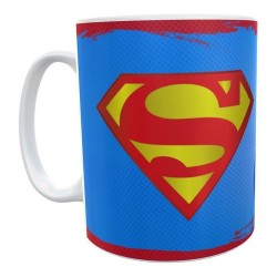 Taza Cerámica Importada Superman Aquí Toma Super Hombre