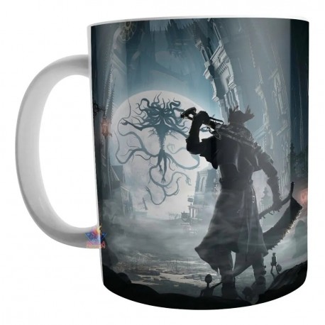 Taza Cerámica Bloodborne Videojuego Mod 02